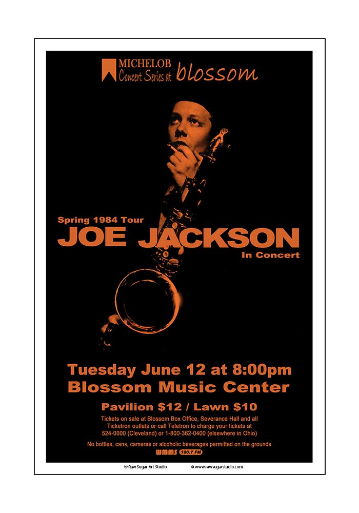 ジョージャクソンJoe Jackson ルックシャープ宣伝用ポスター Look Sharp! (Bonus Track Version) - Album by Joe Jackson